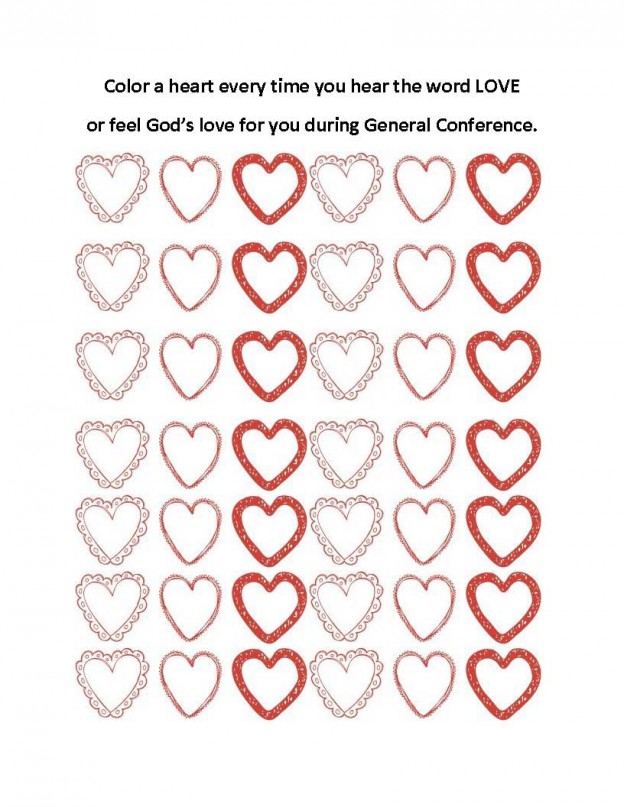 General Conference Activities and Printables for Children ...