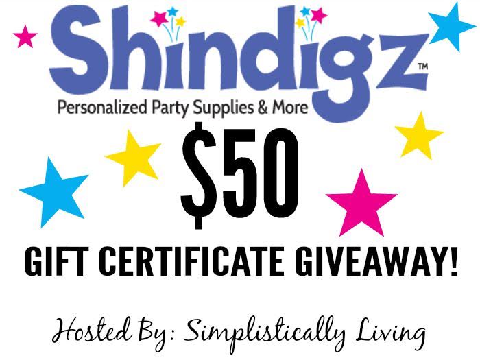 Win a $50 Gift Certificate from Shindigz